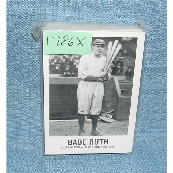 Classic all star baseball card set