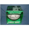 Image 1 : Autographed Larry Bird basketball with original box by Spalding