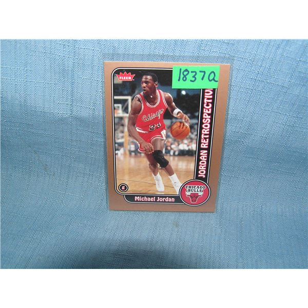 Michael Jordan all star basketball card