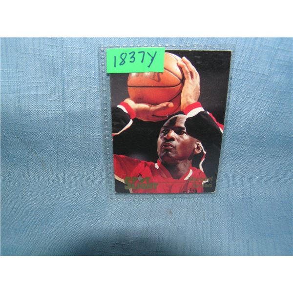 Michael Jordan all star basketball card