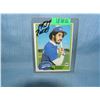 Harold Baines rookie baseball card