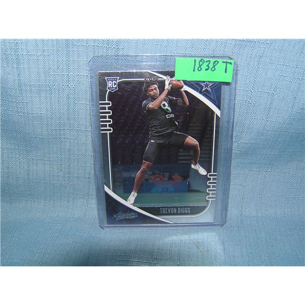 Trevon Diggs rookie football card