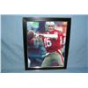 Image 1 : Joe Montana Autographed 8 by 10 color photo with COA