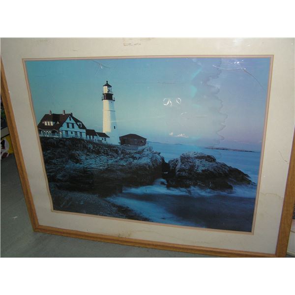 Modern Light House print