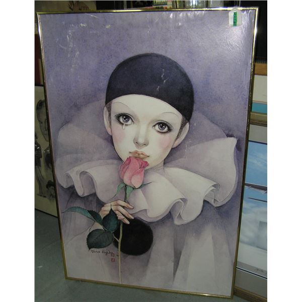 Modern clown art piece