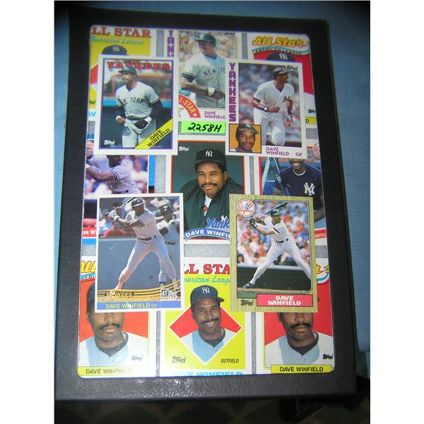 Vintage David Winfield all star baseball cards