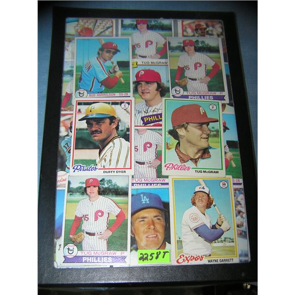 Group of former NY Mets all star baseball cards