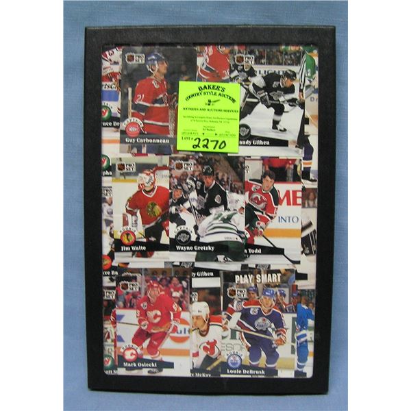 Collection of vintage hockey cards