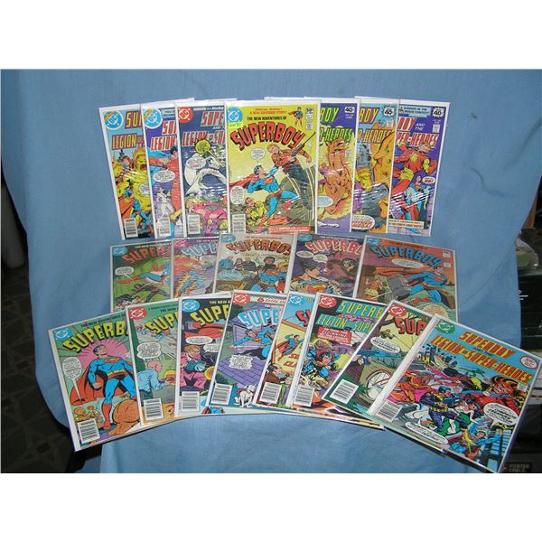 Collection of vintage Superboy and related Comic Books