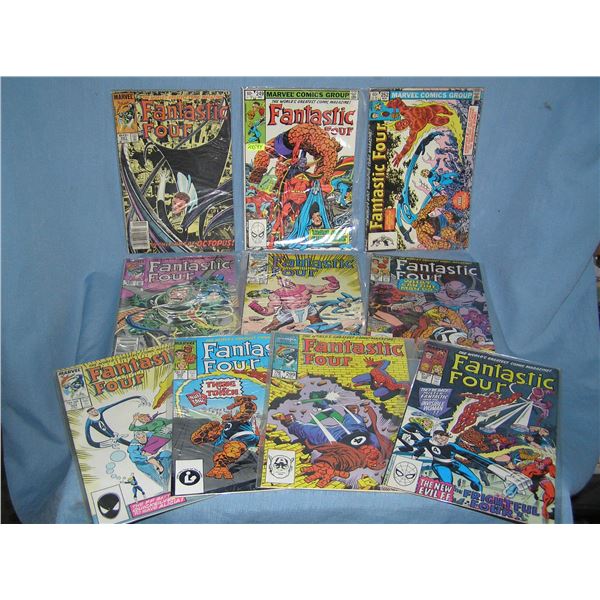 Group of vintage Fanastic 4 Comics