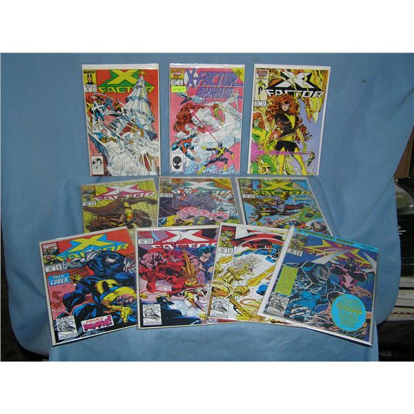 Group of vintage X Factor Comic Books