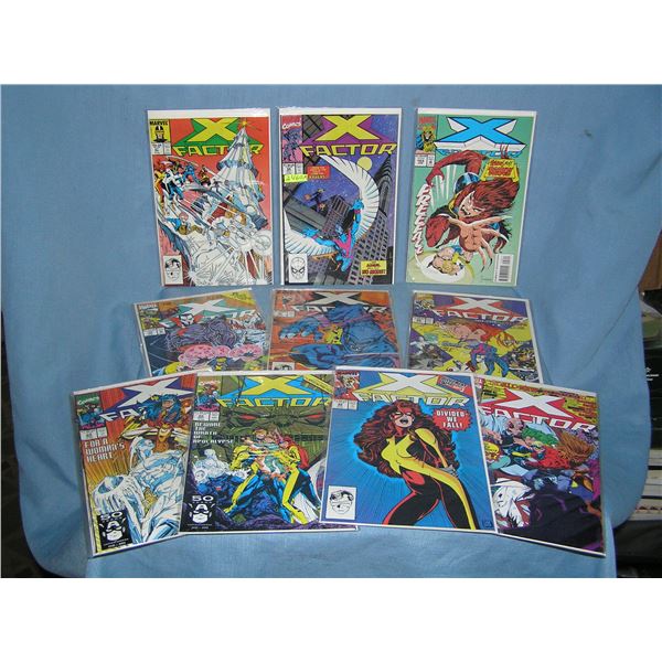 Group of vintage X Factor Comic Books