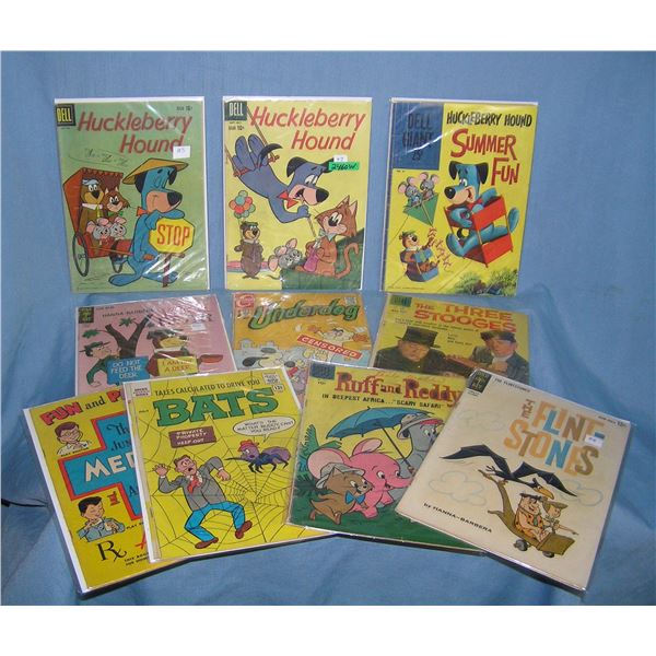 Collection of early comic related comic books