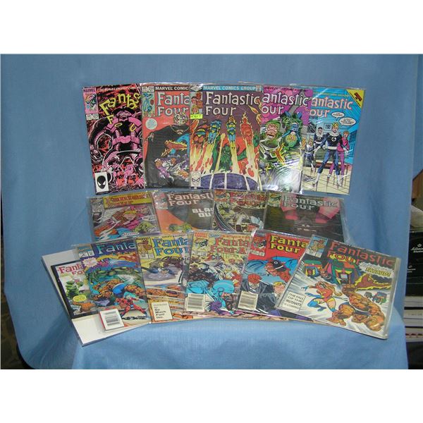 Large collection of vintage Fantastic 4 Comic Books