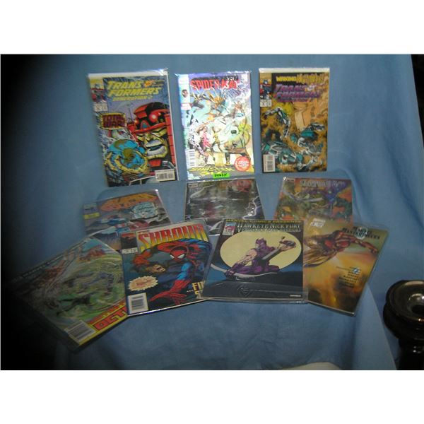 Collection of mixed Marvel comic books