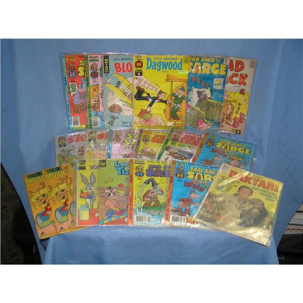 Large collection of early Comic Books
