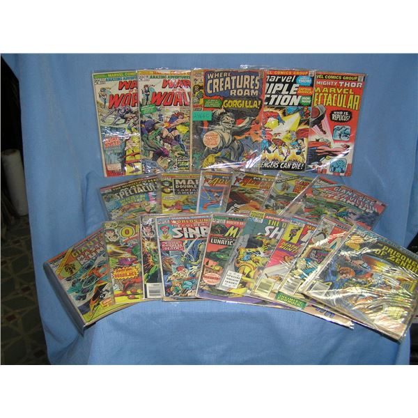 Large collection of early Marvel Comic Books
