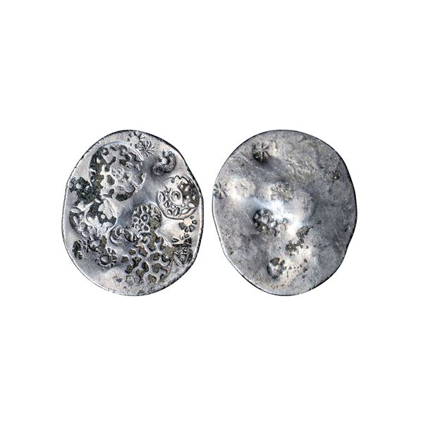 Archaic Punch Marked Coinage, from middle Ganga valley, Kashi Mahajanapada (6th-5th Century BC), Sil