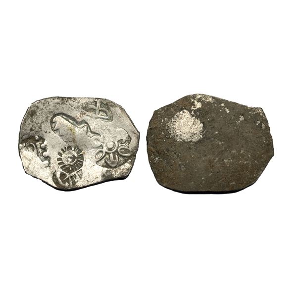 Archaic Coinage, Punch Marked, attributed to Magadha Mahajanapada(c. 600-400 BC),Patna Region (Bihar