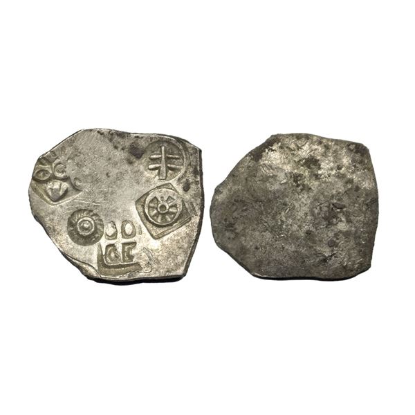 Archaic Coinage, Punch Marked, attributed to Magadha Mahajanapada(c. 600-400 BC),Patna Region (Bihar