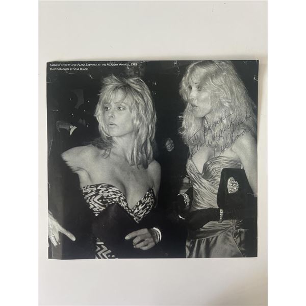 Alana Stewart signed photo