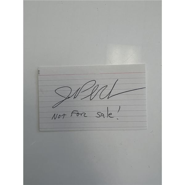 Point Break actor John Philbin original signature