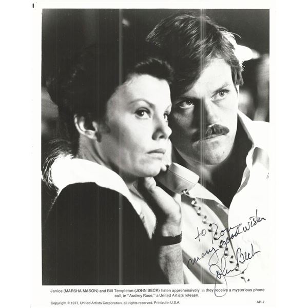 Audrey Rose John Beck Signed Movie Photo