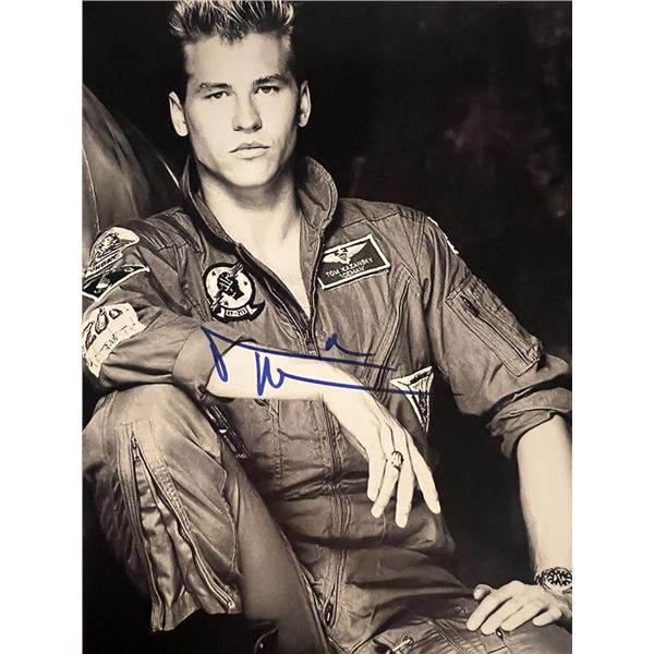 Top Gun Val Kilmer signed photo