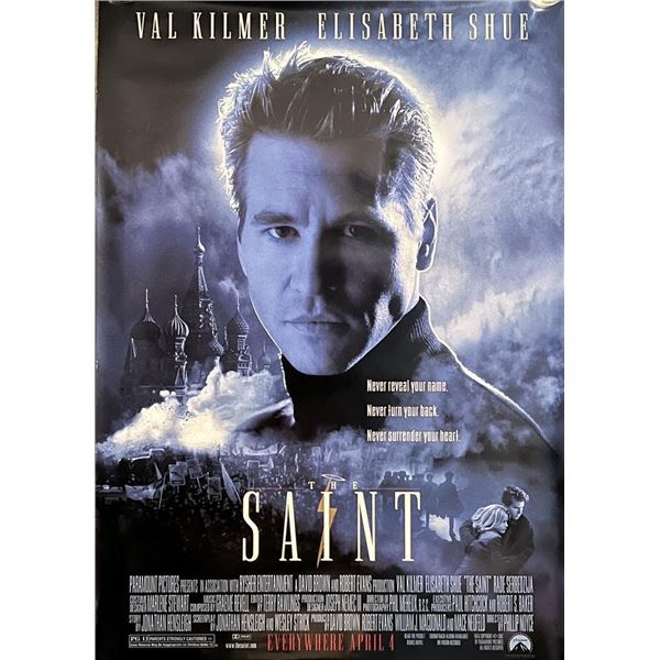 The Saint 1996 original movie poster
