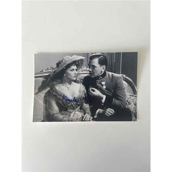 Actress Hannelore Bollmann signed photo