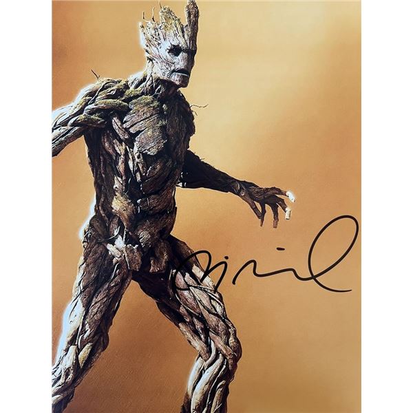 Guardians of the Galaxy Vin Diesel Signed Photo