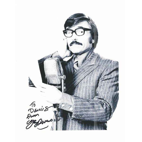 Laugh In Gary Owens signed photo