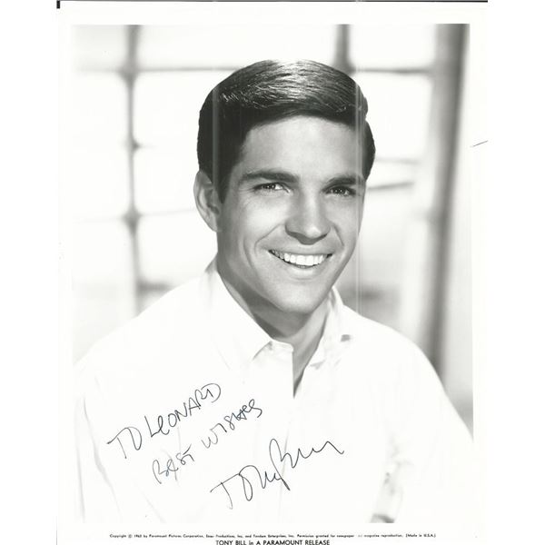 My Bodyguard Tony Bill Signed Photo