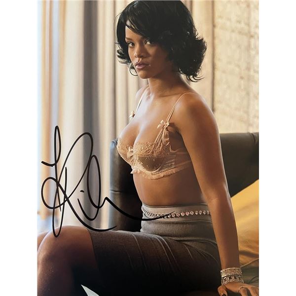 Rihanna Signed Photo