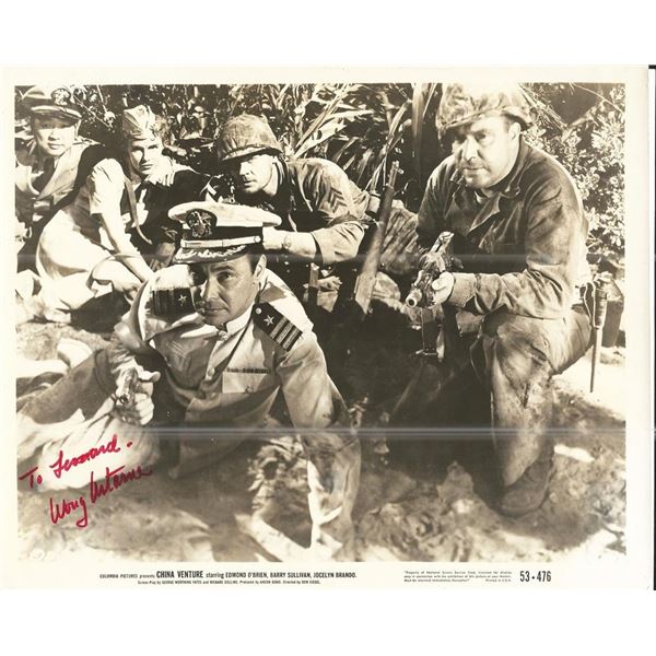 China Venture Wong Artarne Signed Photo