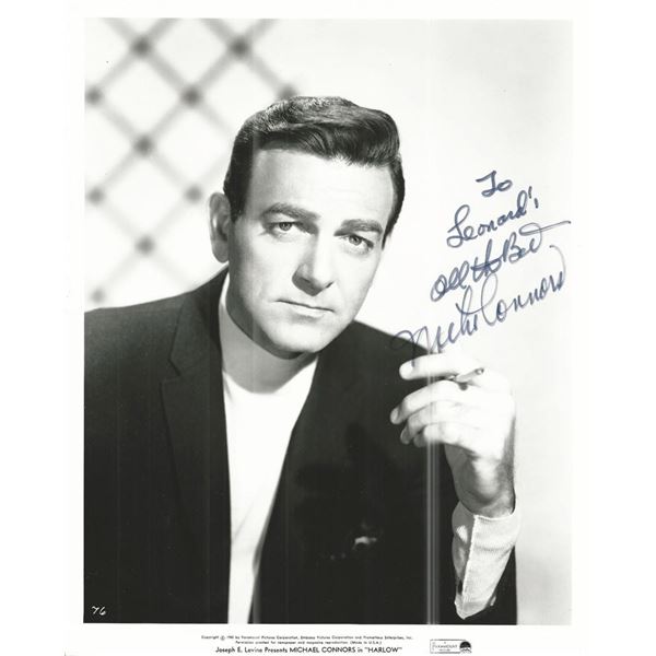 Mannix Michael Connors signed photo