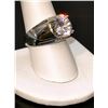 Image 3 : Men's 18 Kt White Gold Plate 5 Ct Lab Simulated Diamond Ring