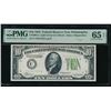 1934 $10 Philadelphia FRN PMG 65EPQ