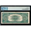 Image 2 : 1923 $10 Poker Chip Legal Tender Note PMG 25