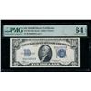 1934B $10 Silver Certificate PMG 64EPQ