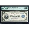 1915 $10 Kansas City FRBN PMG 66EPQ