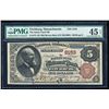 1882 $5 Fitchburg MA National PMG 45EPQ