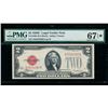 1928E $2 Legal Tender Note PMG 67EPQ