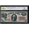 1875 $1 Legal Tender Note PMG 64