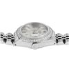 Image 4 : Rolex Ladies Stainless Steel Diamond Bezel Date Watch
