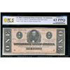 Image 1 : 1864 $1 T-71 Confederate PCGS 63PPQ