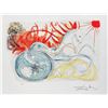 Salvador Dali ELIJAH & THE CHARIOT Facsimile Signed Numbered Giclee