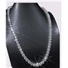 Huge 61.5 Ctw VVS1 White E-F Fire Moissanite Tennis Necklace