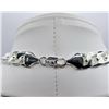 Image 6 : Huge 101.9 Gram Tri-Layered .925 Silver Plated Cuban Link Necklace