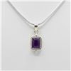 Image 1 : Beautiful Natural 2.5 Ct Amethyst Pendant